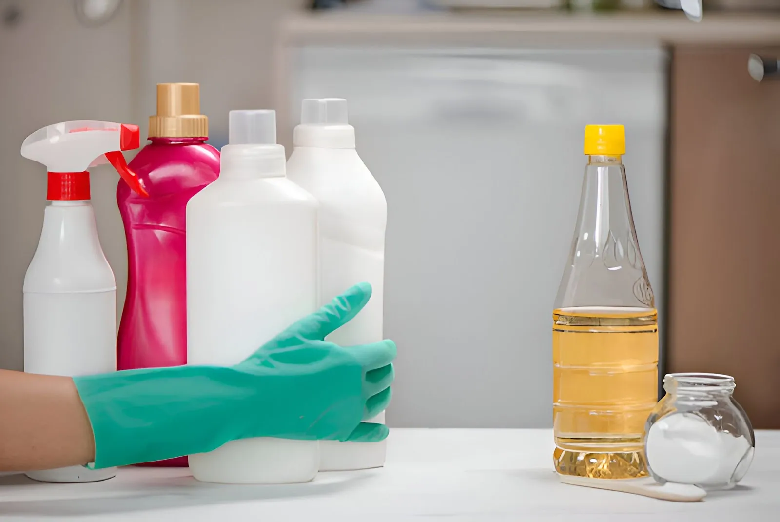 Vinegar and Baking Soda Vinegar and Baking Soda